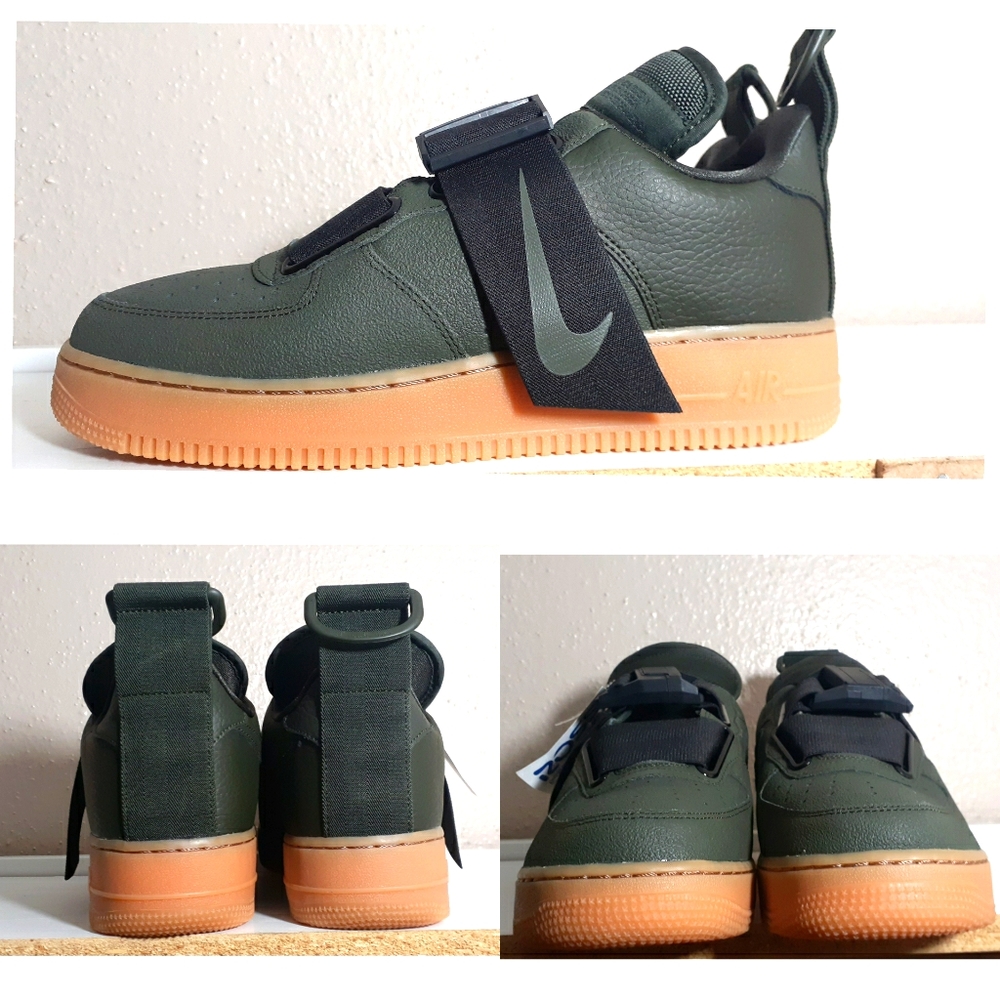 Nike Air Force 1 Utility Sneakers/Shoes Black/Whit